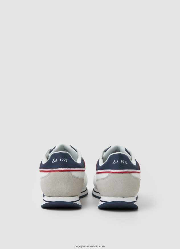 adidași combinați tour club bărbați Pepe Jeans alb 6Z0R461178