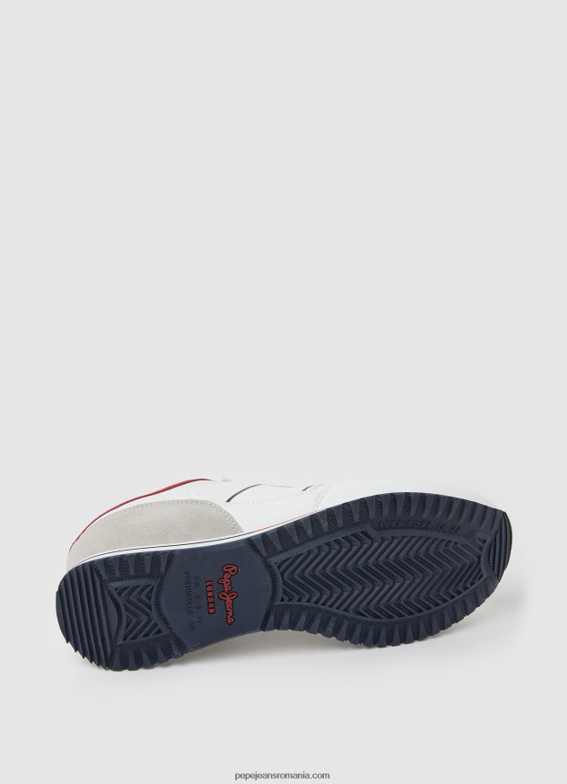 adidași combinați tour club bărbați Pepe Jeans alb 6Z0R461178