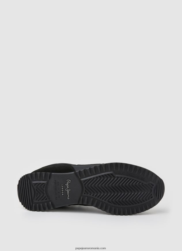 adidași combinați tour club bărbați Pepe Jeans negru 6Z0R461197