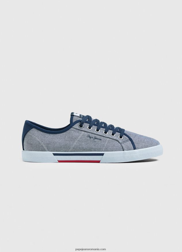 adidași de bază din cambray bărbați Pepe Jeans cambray 6Z0R461240