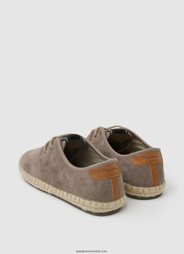 adidași din piele claic turistic bărbați Pepe Jeans piatră întunecată 6Z0R461247