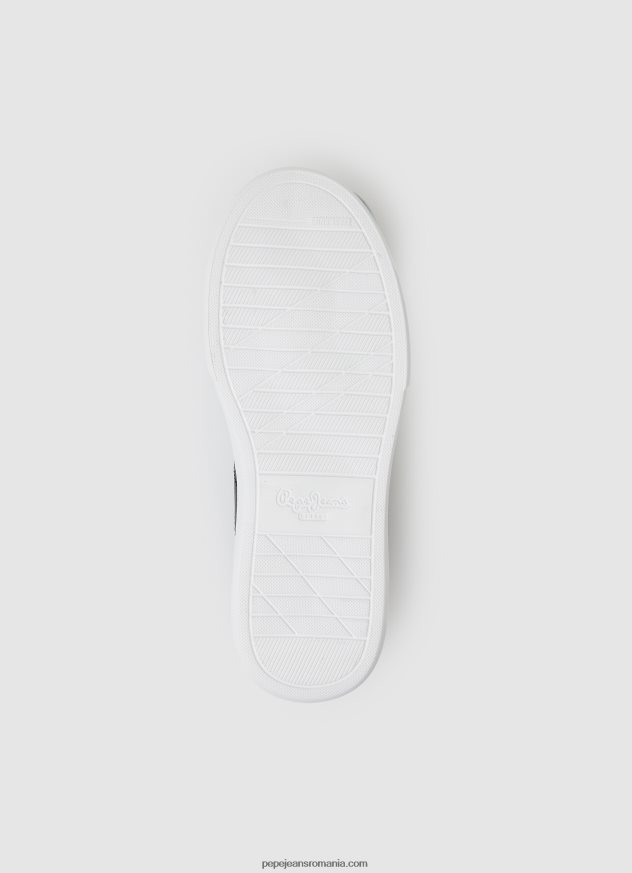 adidași eaton din piele bărbați Pepe Jeans negru 6Z0R461198