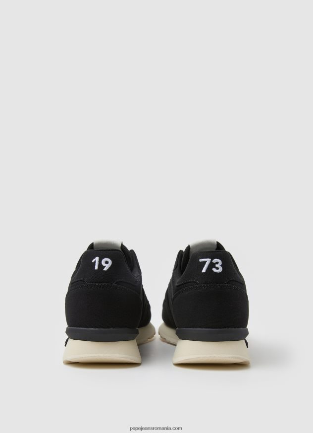 adidași retro brit man eco bărbați Pepe Jeans negru 6Z0R461234