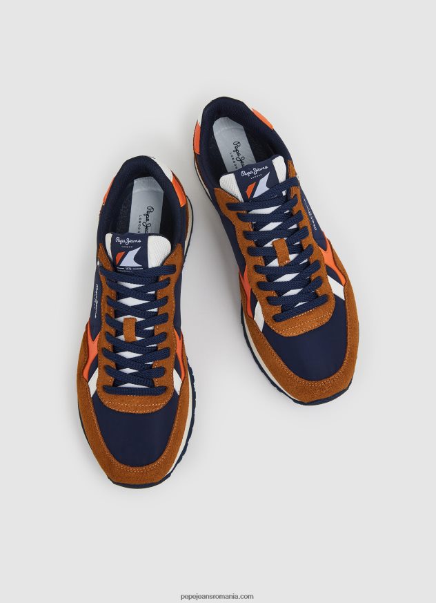 adidași retro brit man studio bărbați Pepe Jeans coniac 6Z0R461176