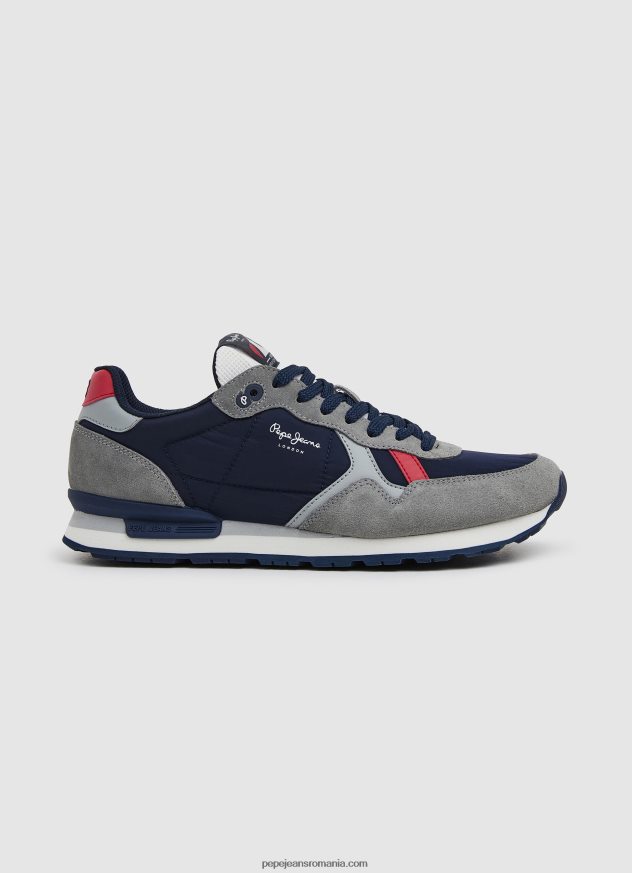 adidași retro brit man studio bărbați Pepe Jeans gri 6Z0R461181