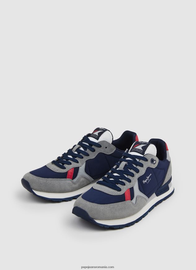 adidași retro brit man studio bărbați Pepe Jeans gri 6Z0R461181