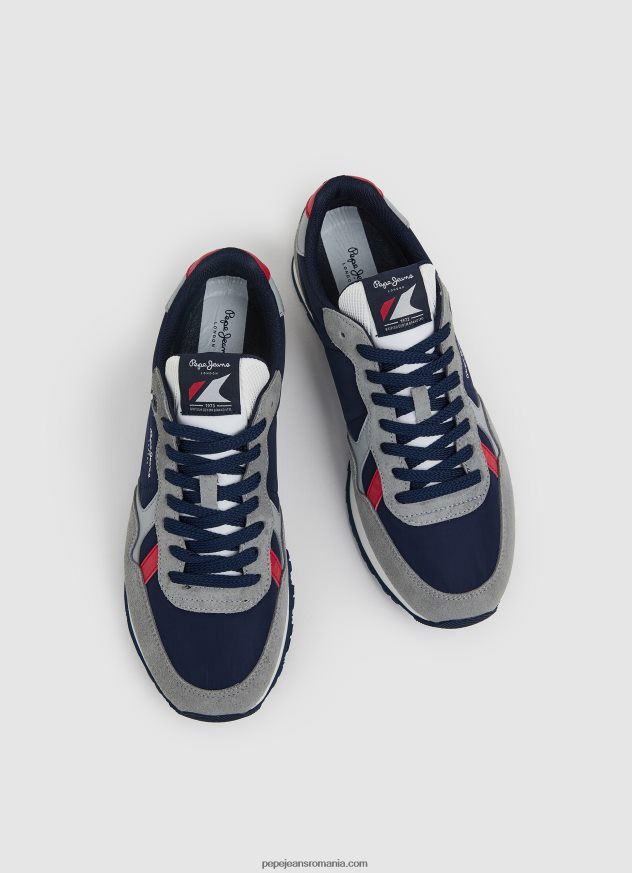 adidași retro brit man studio bărbați Pepe Jeans gri 6Z0R461181