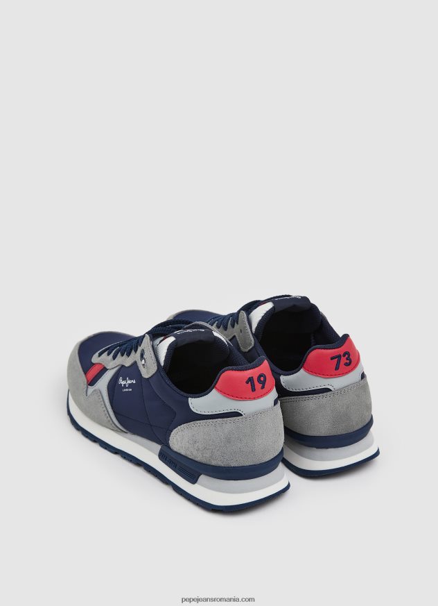 adidași retro brit man studio bărbați Pepe Jeans gri 6Z0R461181