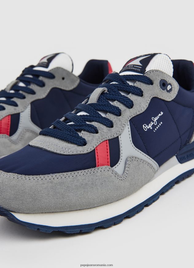 adidași retro brit man studio bărbați Pepe Jeans gri 6Z0R461181