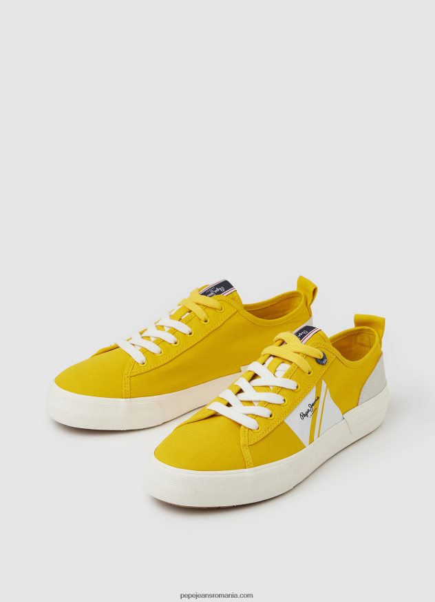 adidasi allen flag vulcanizati bărbați Pepe Jeans galben rugby 6Z0R461203