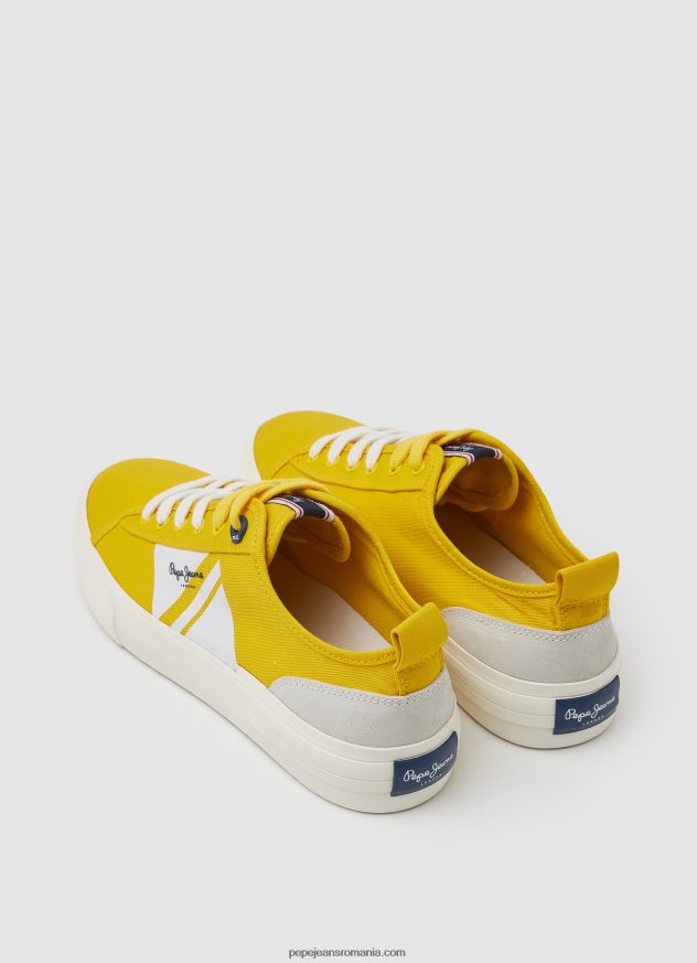 adidasi allen flag vulcanizati bărbați Pepe Jeans galben rugby 6Z0R461203