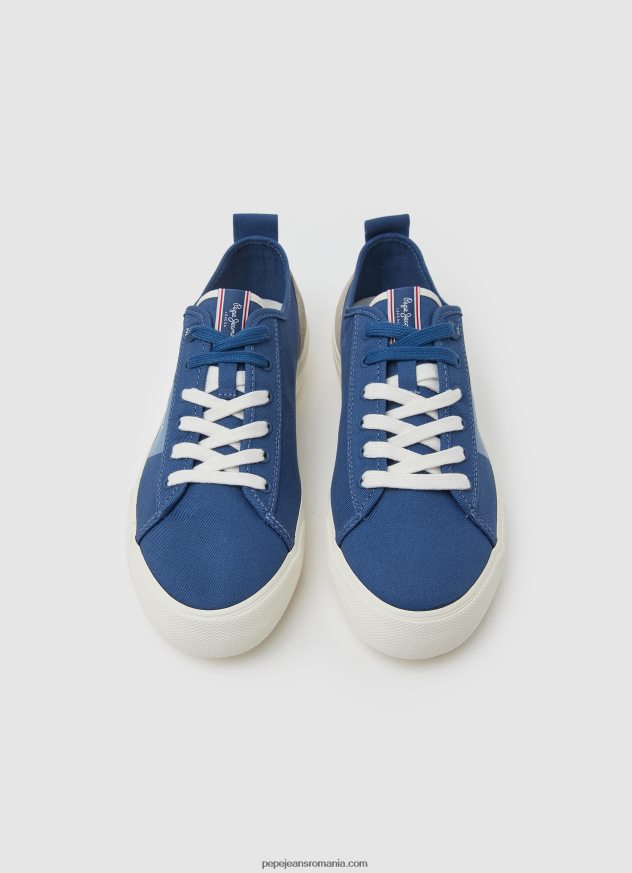 adidasi allen flag vulcanizati bărbați Pepe Jeans indigo 6Z0R461204