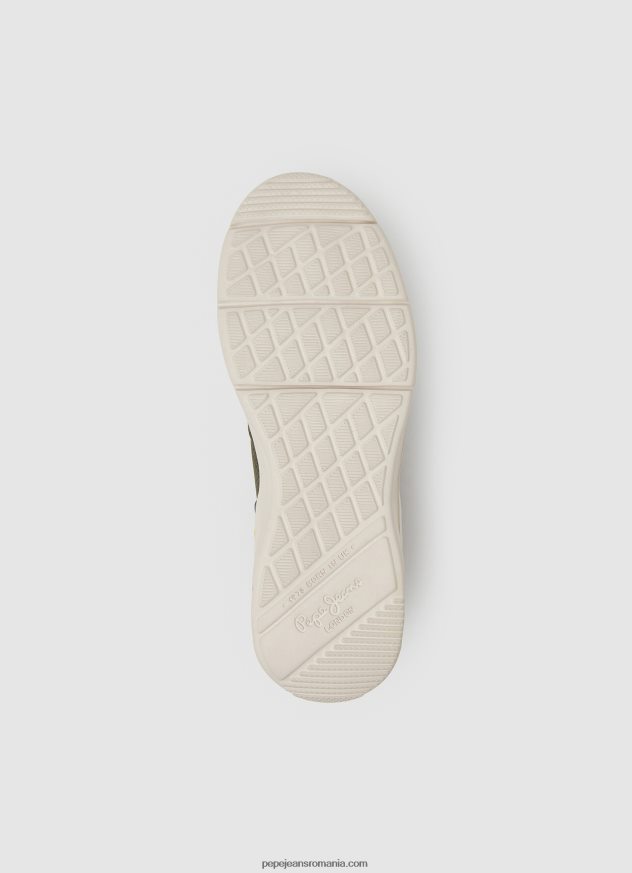 adidasi combinați jay pro bărbați Pepe Jeans verde kaki 6Z0R461187