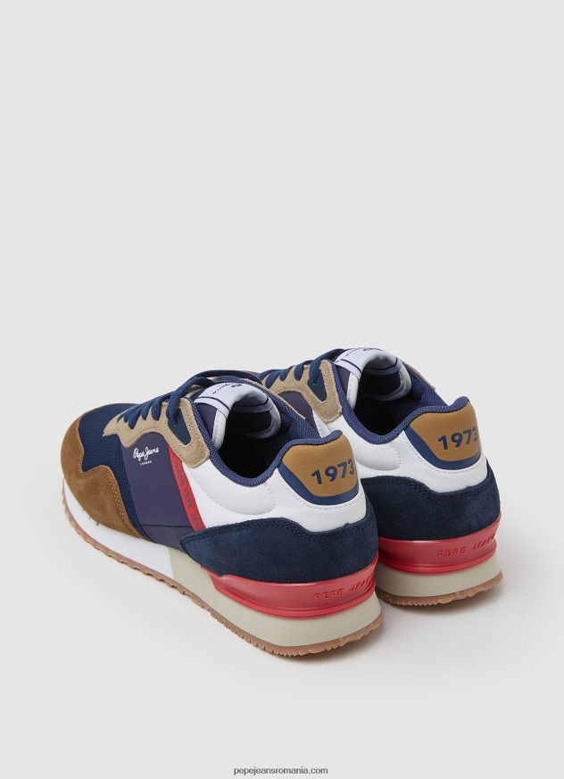 adidasi combinați london one bărbați Pepe Jeans bronzat 6Z0R461168