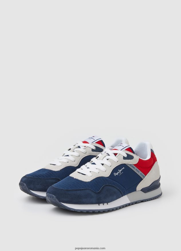 adidasi combinați london one bărbați Pepe Jeans marina 6Z0R461225