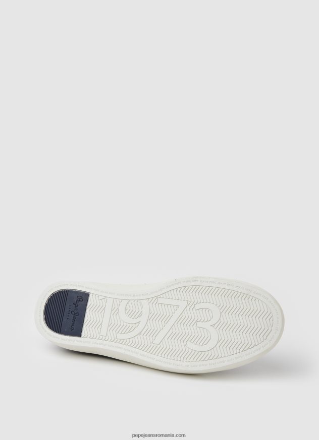 pantofi sport yogi din piele bărbați Pepe Jeans marina 6Z0R461222