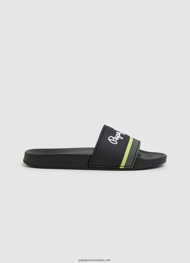 glisor portobello beach flip flops bărbați Pepe Jeans negru 6Z0R461261