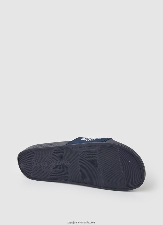 glisor textura șlapi de plajă bărbați Pepe Jeans marina 6Z0R461264