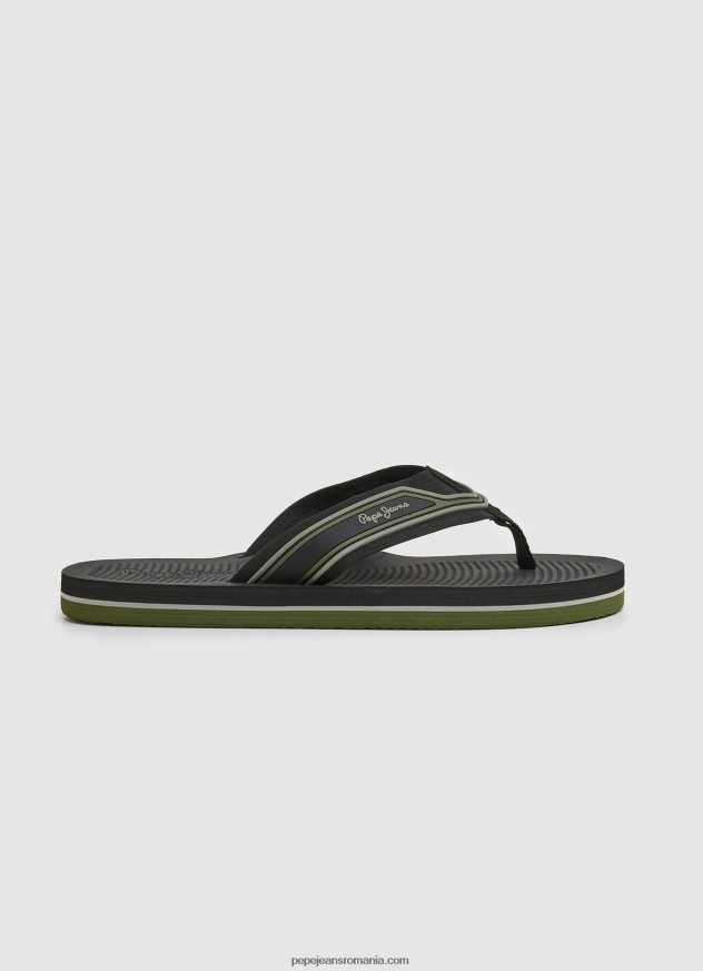 șlapi de plajă de sud bărbați Pepe Jeans negru 6Z0R461270