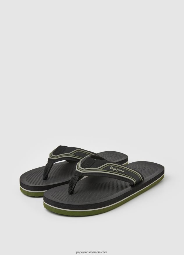 șlapi de plajă de sud bărbați Pepe Jeans negru 6Z0R461270