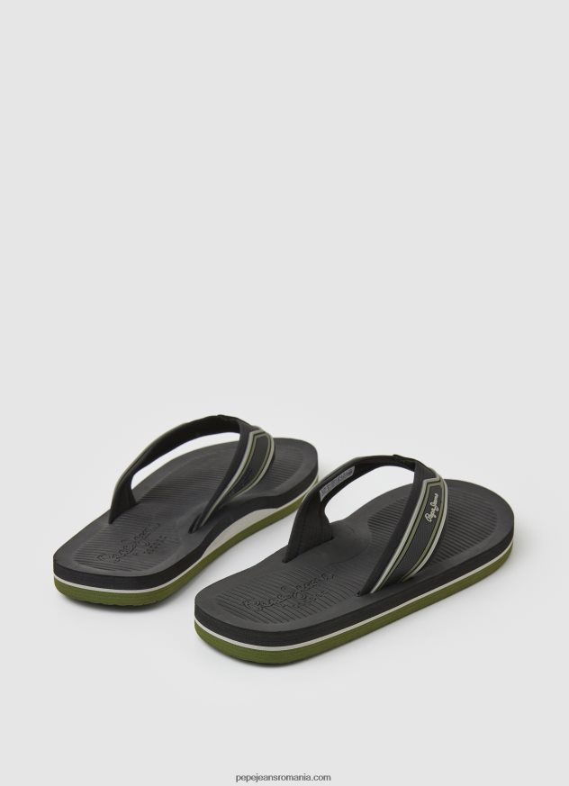 șlapi de plajă de sud bărbați Pepe Jeans negru 6Z0R461270