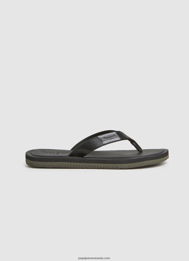 șlapi de plajă pentru windsurf bărbați Pepe Jeans negru 6Z0R461275