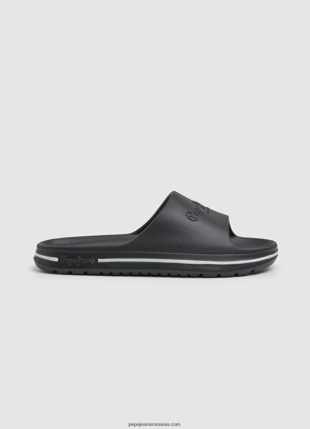 șlapi de plajă pentru windsurf bărbați Pepe Jeans negru 6Z0R461275
