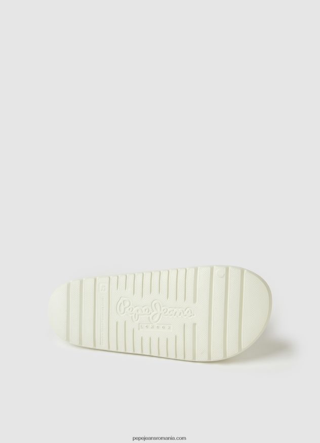 pantofi de plajă bărbați Pepe Jeans alb de fabrică 6Z0R461285