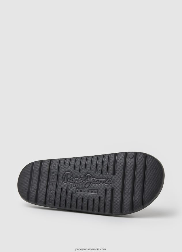 pantofi de plajă bărbați Pepe Jeans negru 6Z0R461274