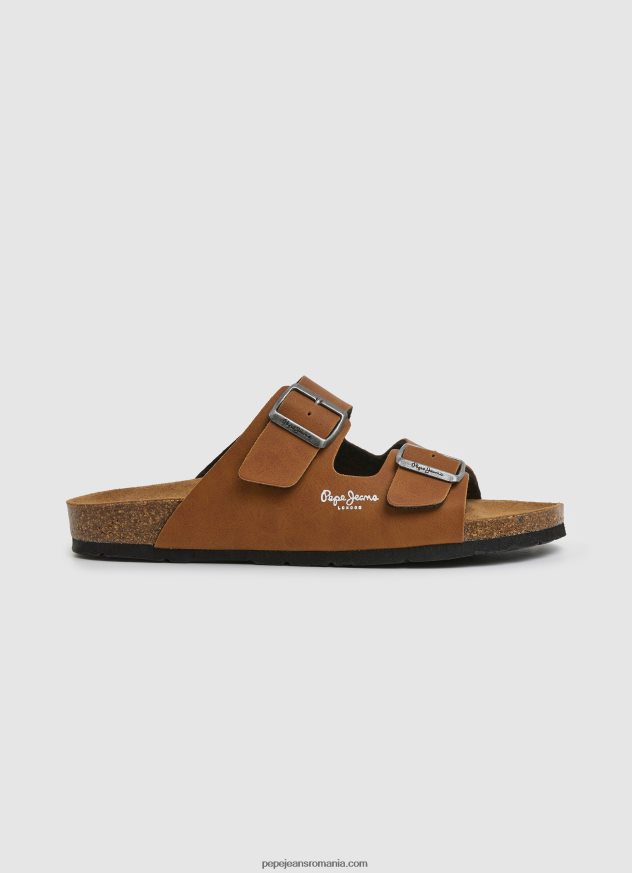 sandale anatomice dublu kansas bărbați Pepe Jeans bronzat 6Z0R461281