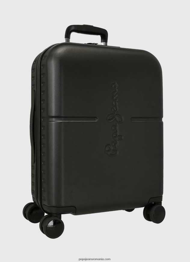 curea subțire din piele femei Pepe Jeans negru 6Z0R46759