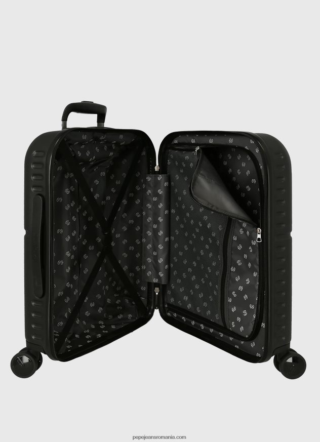 cărucior abs 55 cm. evidenția valiza tare femei Pepe Jeans negru 6Z0R46758