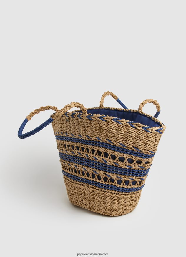 geantă coș de paie țesătă femei Pepe Jeans dulwich 6Z0R46743