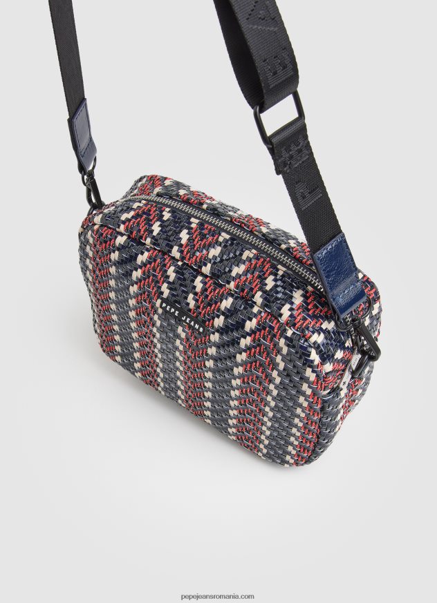 geantă crossbody din material în zig zag femei Pepe Jeans dulwich 6Z0R46738