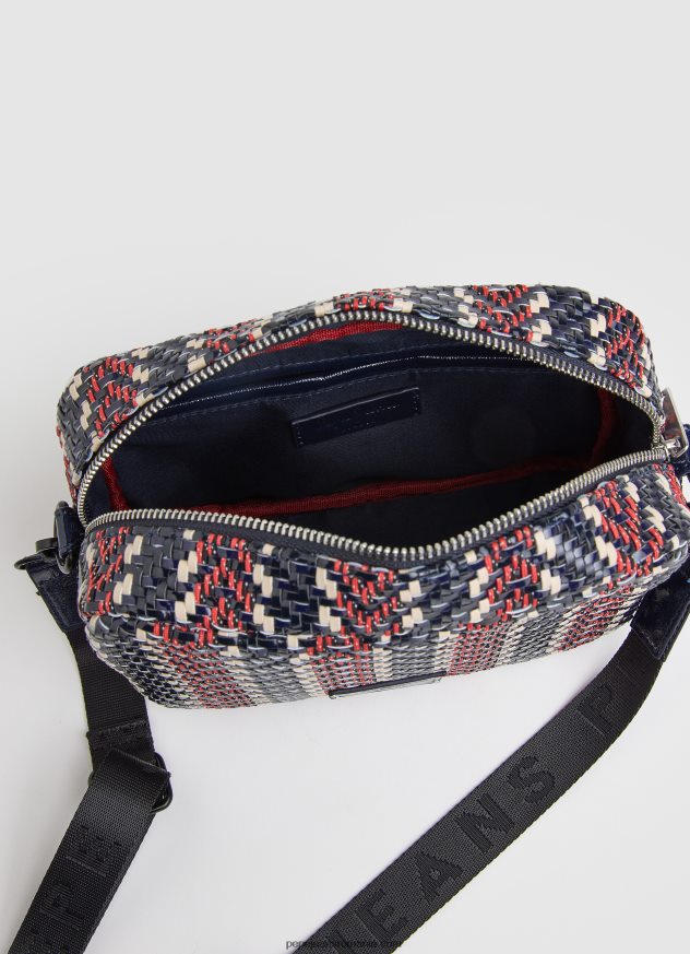 geantă crossbody din material în zig zag femei Pepe Jeans dulwich 6Z0R46738