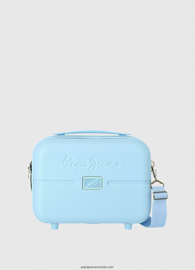 geantă de călătorie cu logo în relief femei Pepe Jeans cer 6Z0R46750