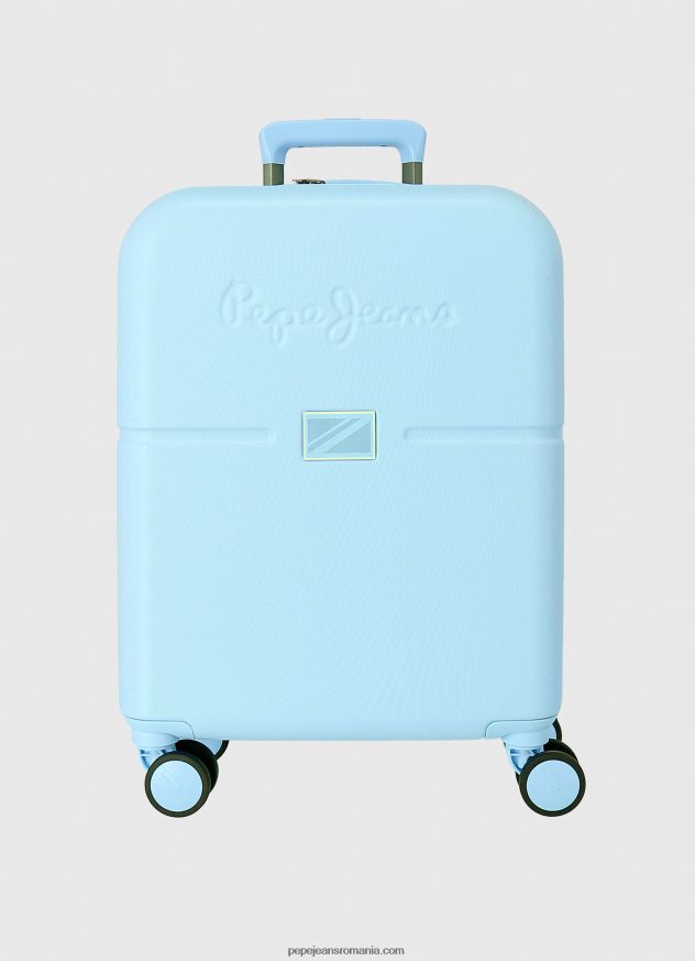 geantă de călătorie cu logo în relief femei Pepe Jeans cer 6Z0R46750