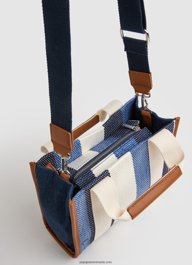 geantă de mână din bumbac femei Pepe Jeans dulwich 6Z0R46737