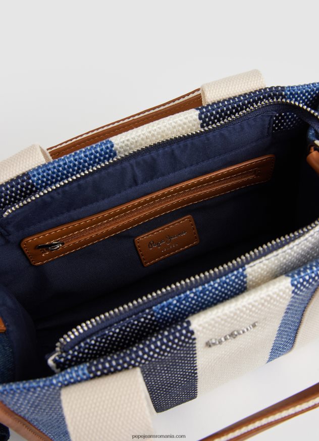 geantă de mână din bumbac femei Pepe Jeans dulwich 6Z0R46737