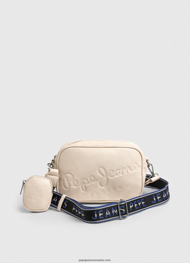 geantă maxi crossbody cu logo în relief femei Pepe Jeans zer 6Z0R46712