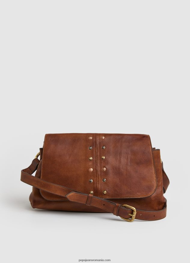 geantă tote din piele femei Pepe Jeans negru 6Z0R46747