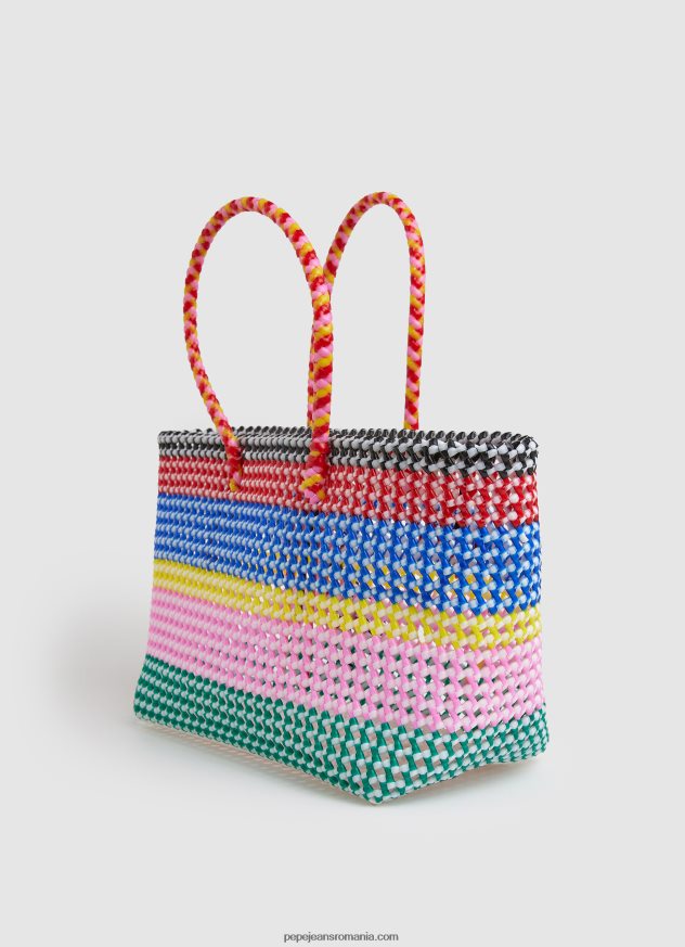 geantă tote din plastic țesut femei Pepe Jeans dafin 6Z0R46721