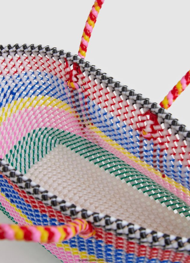 geantă tote din plastic țesut femei Pepe Jeans dafin 6Z0R46721