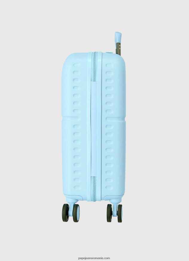 valiza troler 55cm abs femei Pepe Jeans cer 6Z0R46749