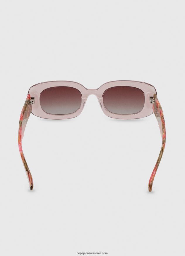ochelari de soare dreptunghiulari femei Pepe Jeans roz 6Z0R46766