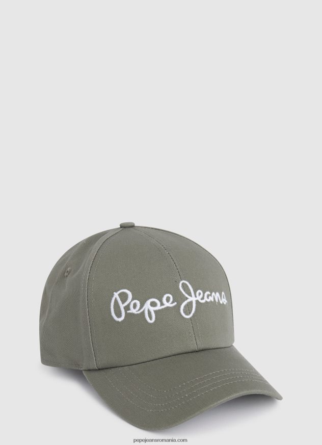 șapcă de bază cu logo brodat femei Pepe Jeans studio roșu 6Z0R46786