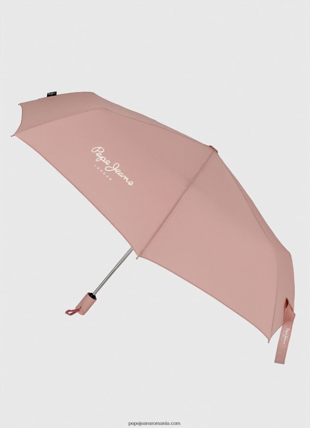 umbrelă automată pliabilă macy femei Pepe Jeans trandafir de frasin 6Z0R46788