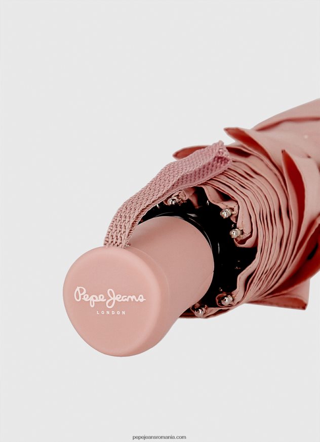 umbrelă automată pliabilă macy femei Pepe Jeans trandafir de frasin 6Z0R46788