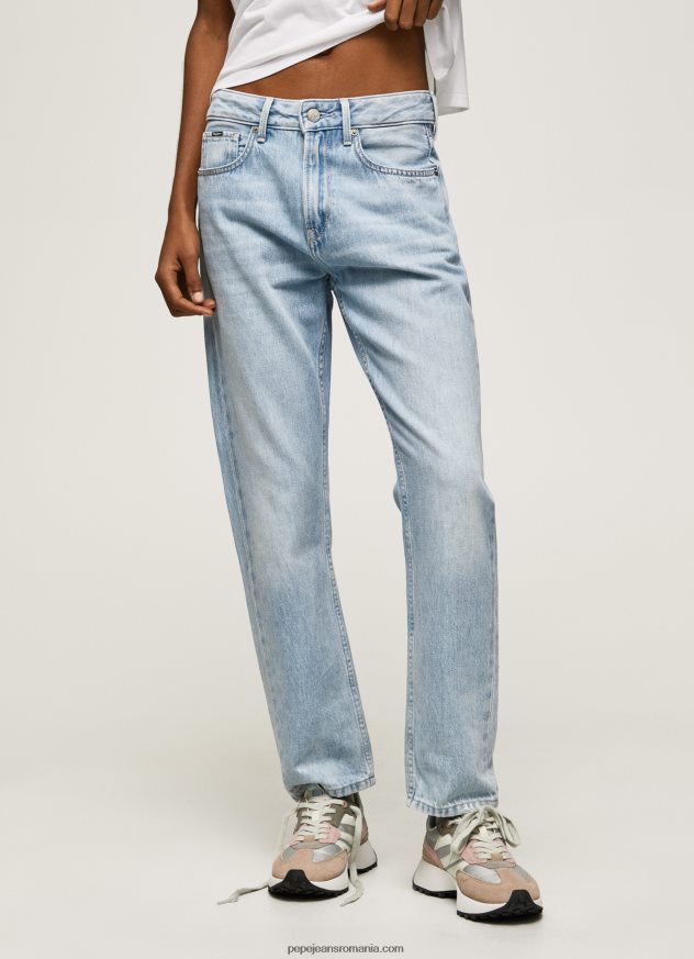 blugi Mary cu talie înaltă, cu ajustare regulată femei Pepe Jeans denim 6Z0R4619