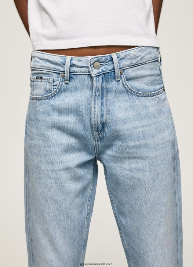 blugi Mary cu talie înaltă, cu ajustare regulată femei Pepe Jeans denim 6Z0R4619